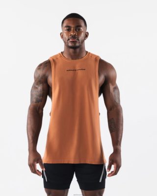 Clothing Alphalete Men AA Airtech Cutoff Alloy Orange 686D00572 Alphalete Leggings Australia