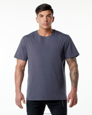 Clothing Alphalete Men Classic Tee Muted Purple 686D00555 Alphalete Shorts Sale