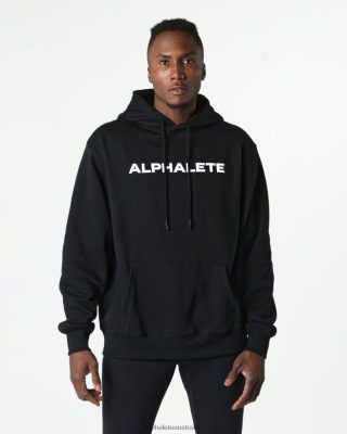 Clothing Alphalete Men Core Hoodie Black 686D00639 Alphalete Shorts Sale