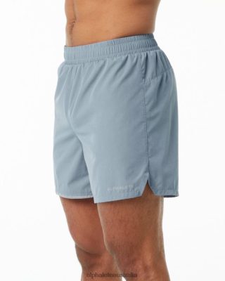 Clothing Alphalete Men Core Stride Short 5" Fog Blue 686D00699 Alphalete Shorts Sale