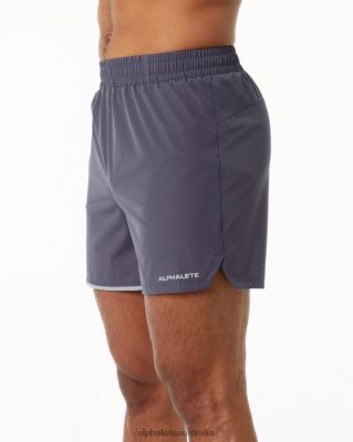 Clothing Alphalete Men Core Stride Short 5" Muted Purple 686D00697 Alphalete Australia