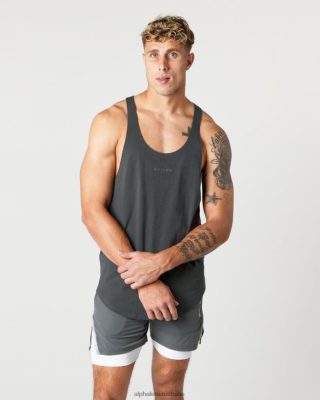 Clothing Alphalete Men Heavy Cotton Core Stringer Shadow Grey 686D00599 Alphalete Leggings Australia
