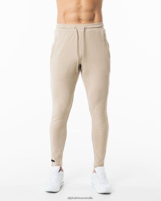 Clothing Alphalete Men Identity Jogger Linen Brown 686D00723 Alphalete Shorts Sale
