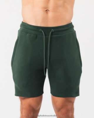 Clothing Alphalete Men Identity Short 6" Evergreen Green 686D00676 Alphalete Australia