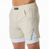 Clothing Alphalete Men Infinity Speed Short 5.5" Vanilla Brown 686D00705 Alphalete Shorts Sale