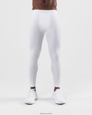 Clothing Alphalete Men Reform Compression Legging White 686D00746 Alphalete Leggings Australia