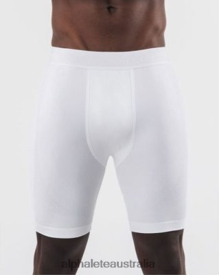 Clothing Alphalete Men Reform Compression Short White 686D00652 Alphalete Australia