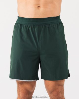 Clothing Alphalete Men Studio Short 6" Evergreen Green 686D00680 Alphalete Leggings Australia