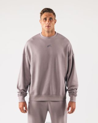 Clothing Alphalete Unisex Origin Crewneck Rose Water Pink 686D00265 Alphalete Australia