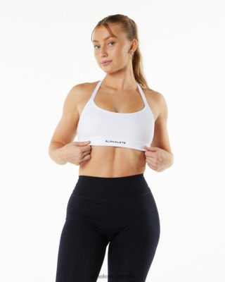 Clothing Alphalete Women Alphalux Tri Bra White 686D00140 Alphalete Leggings Australia