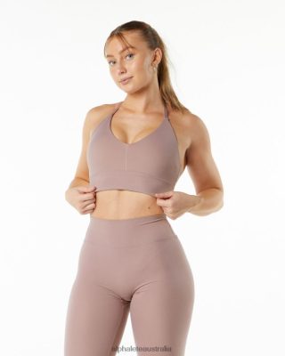 Clothing Alphalete Women Alphalux Wonder Bra Passive Purple 686D00137 Alphalete Leggings Australia
