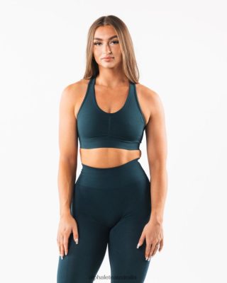 Clothing Alphalete Women Amplify Bra Midnight Blue 686D00111 Alphalete Shorts Sale