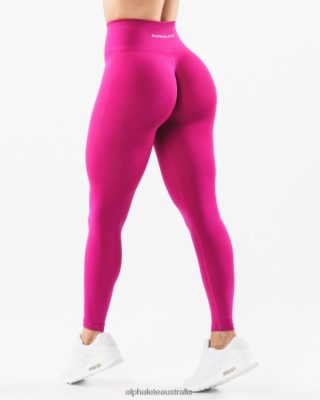 Clothing Alphalete Women Amplify Legging Magenta Pink 686D00420 Alphalete Shorts Sale