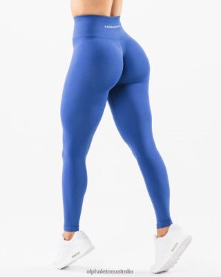 Clothing Alphalete Women Amplify Legging Sapphire Blue 686D00422 Alphalete Leggings Australia