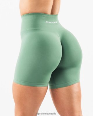 Clothing Alphalete Women Amplify Short 6.5" Jade Green 686D00359 Alphalete Leggings Australia