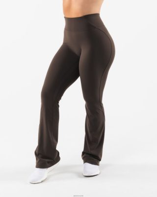 Clothing Alphalete Women Aura Flared Pant Cashmere Brown 686D00398 Alphalete Leggings Australia