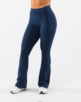 Clothing Alphalete Women Aura Flared Pant Tall Ink Blue 686D00386 Alphalete Leggings Australia